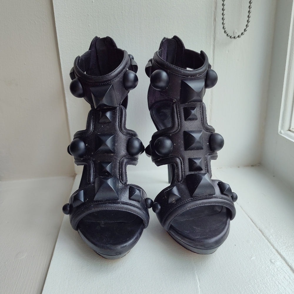 Burberry Platform Stilettos 6.5